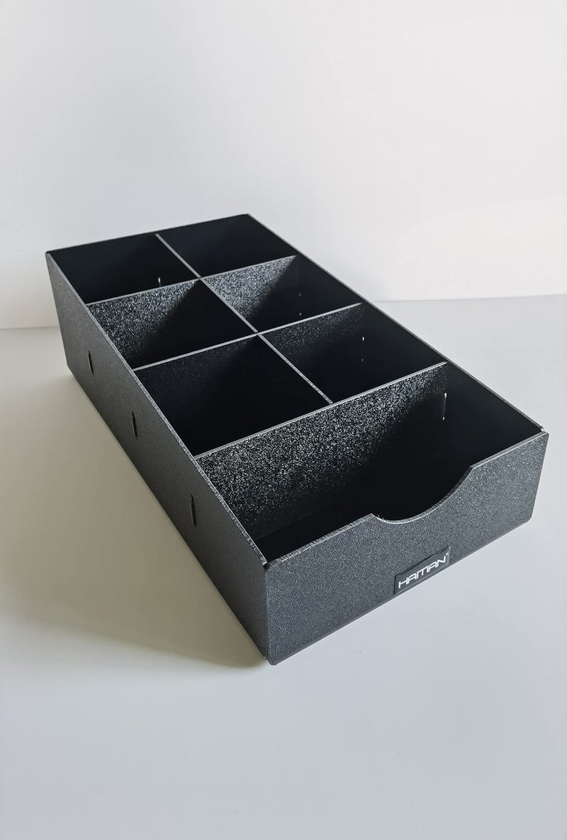 HAITIAN Paper Cup Holder 4mm thickness ABS Material Color Black (7 compartments) - Image 4